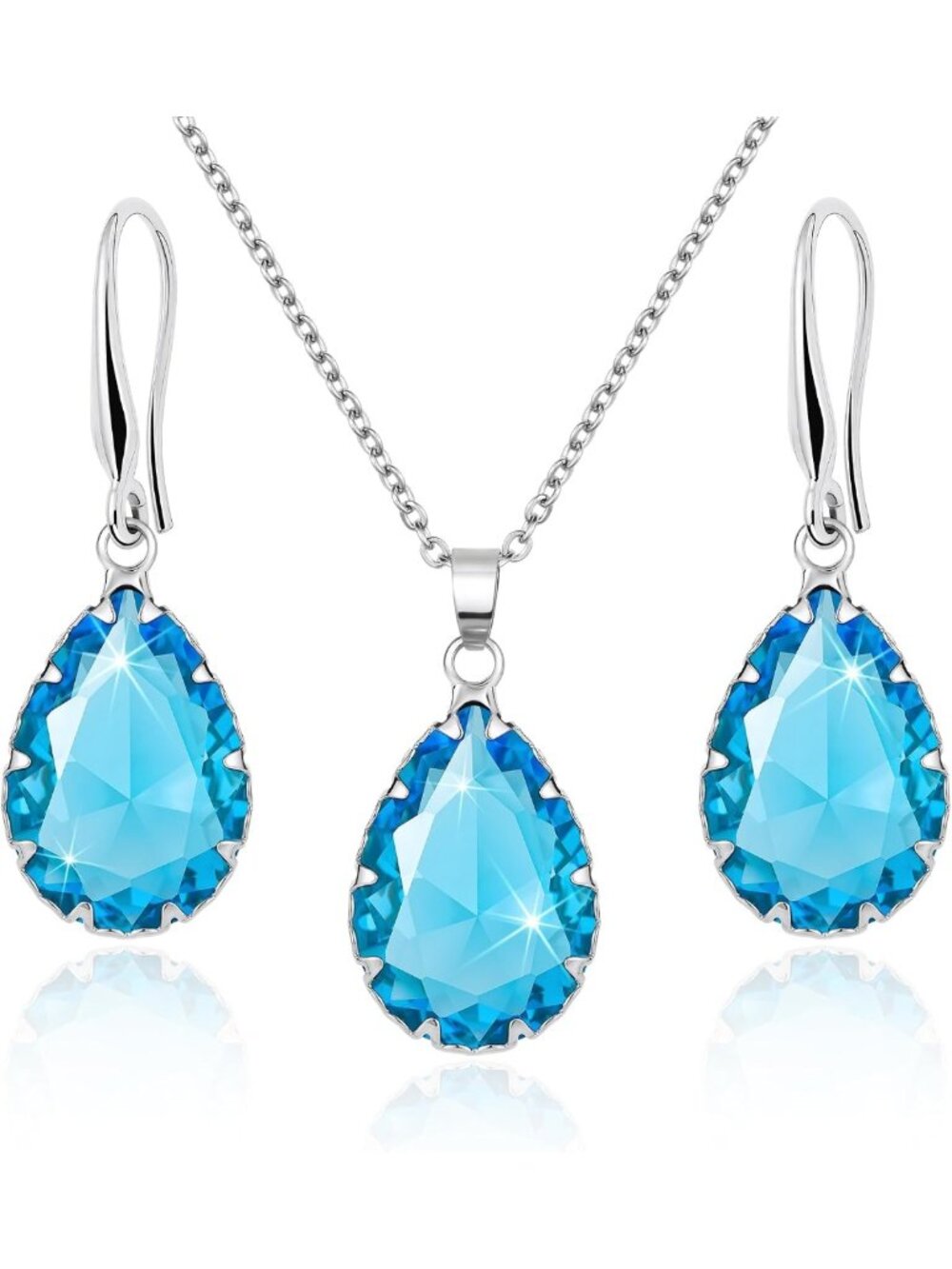 Elegant Crystal Jewelry Set for Women - Stunning Costume Accessories for Any